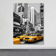 Quadro em Tela Decorativo Multicolor 100 x 140 cm com Moldura de Madeira (3–4 cm) – 100% Tela