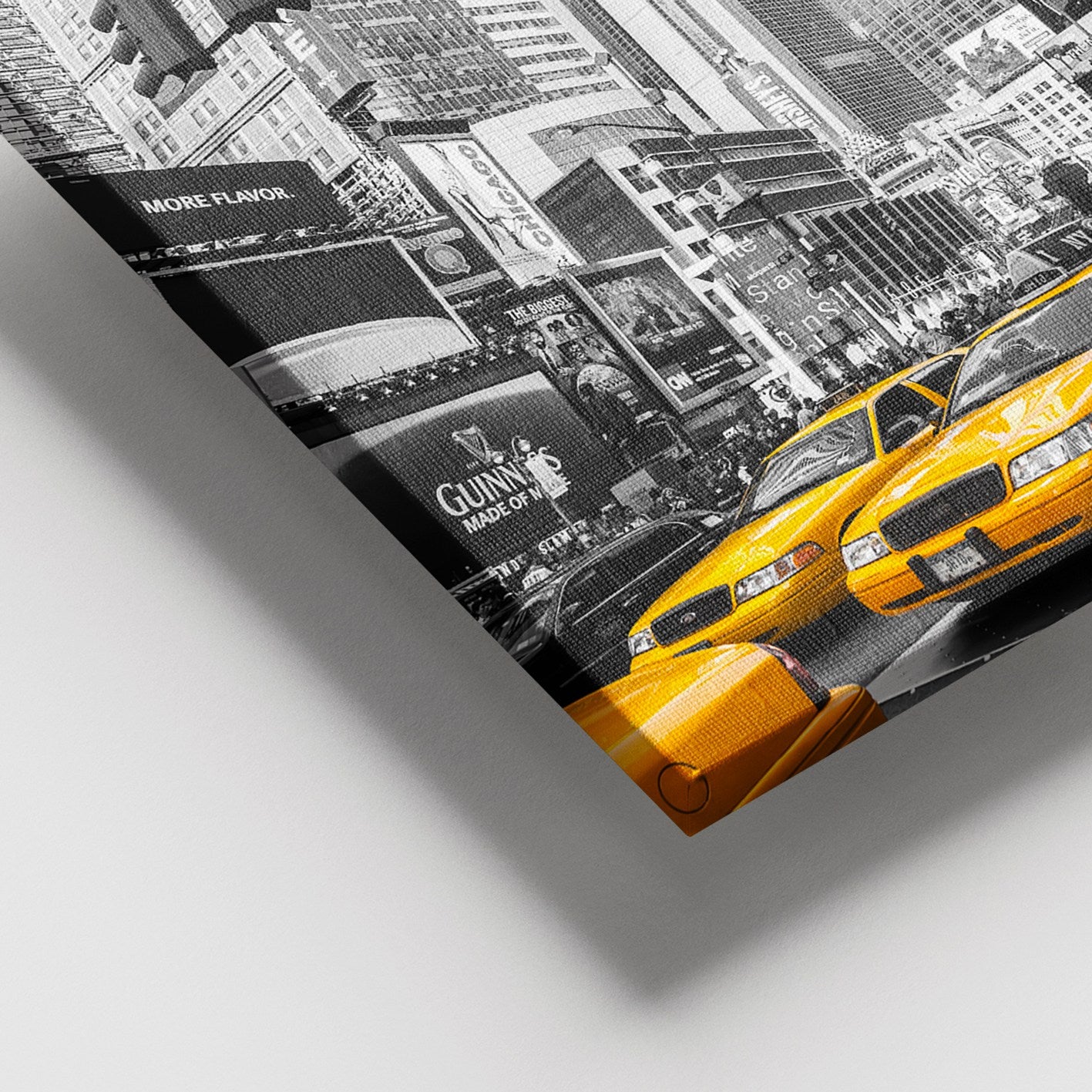 Quadro em Tela Decorativo Multicolor 100 x 140 cm com Moldura de Madeira (3–4 cm) – 100% Tela