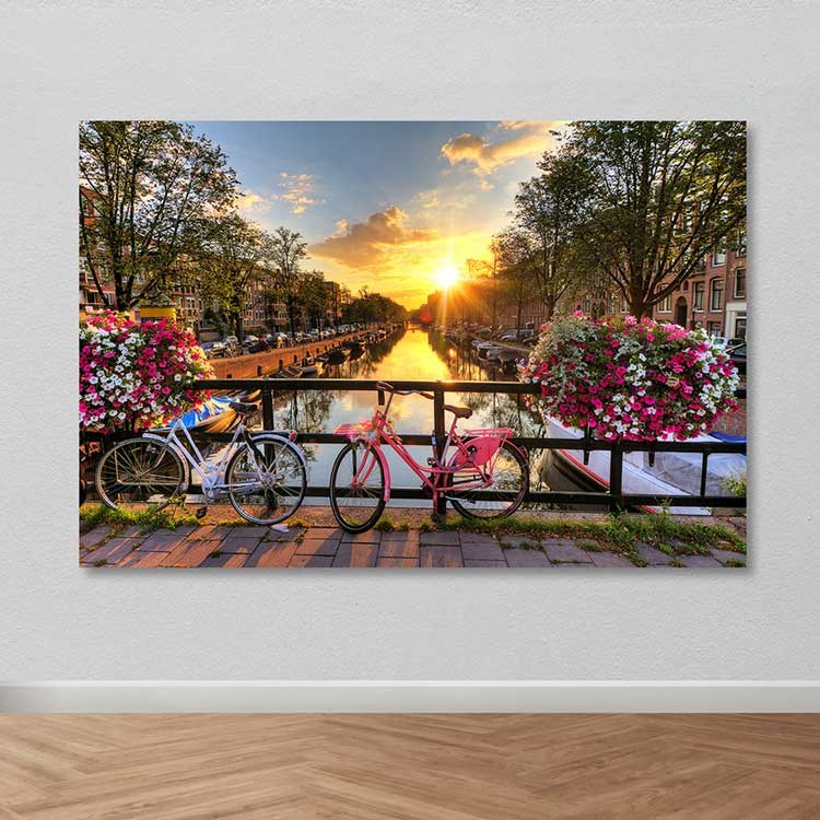 Tela Decorativa em Canvas Multicolor com Moldura 100% Madeira (3–4 cm), 100 x 140 cm – DEV03409100140 | 205DNT2390