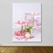 Quadro em Canvas Multicolor com Moldura 100% Madeira – 100 x 140 cm