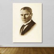 Tela Decorativa em Canvas 100% com Moldura de Madeira (3–4 cm) Multicolor 100 x 140 cm