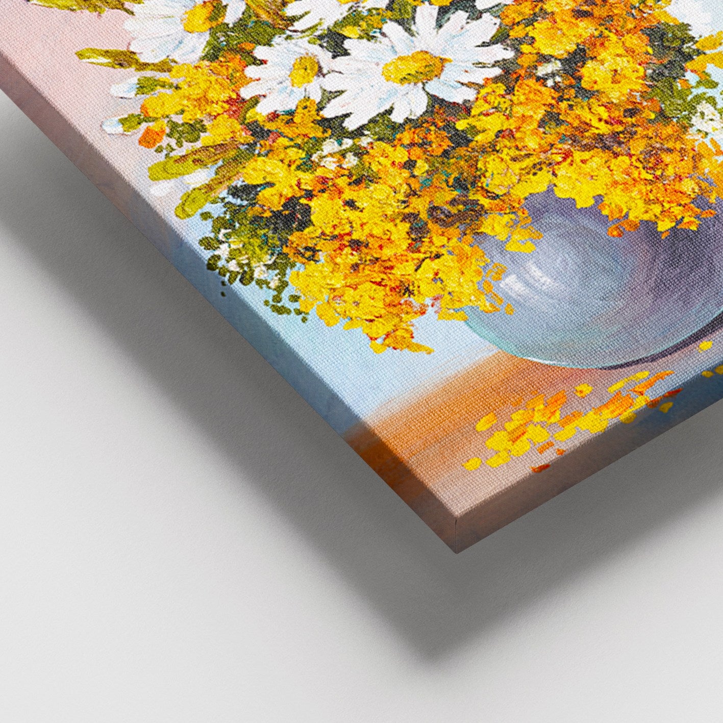 Quadro em Tela Decorativo Multicolor 100x140 cm – 100% Canvas com Moldura de Madeira (3–4 cm)