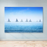 Quadro em Tela Decorativa Multicolor 100x140 cm com Moldura de Madeira (3–4 cm) – 100% Tela