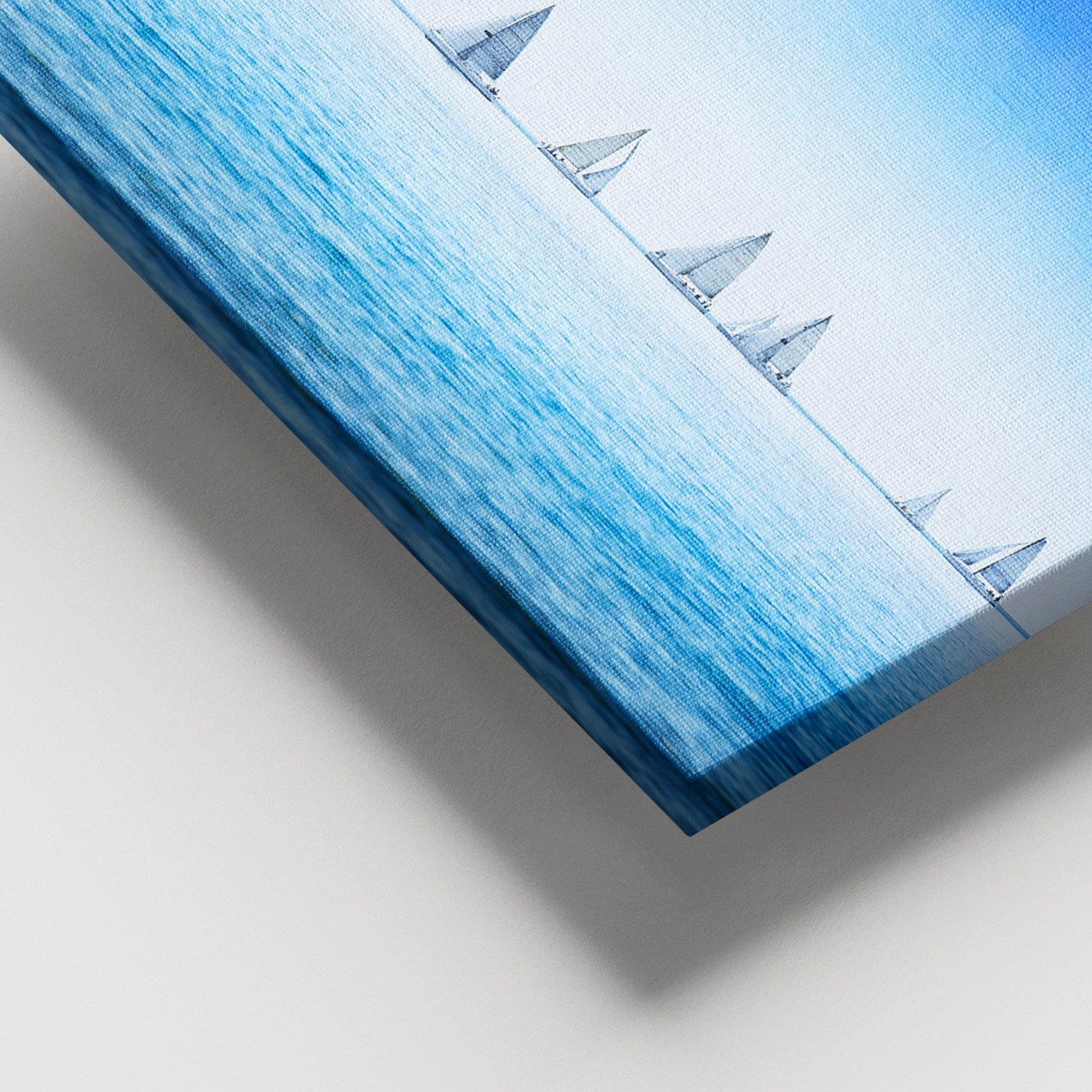 Quadro em Tela Decorativa Multicolor 100x140 cm com Moldura de Madeira (3–4 cm) – 100% Tela