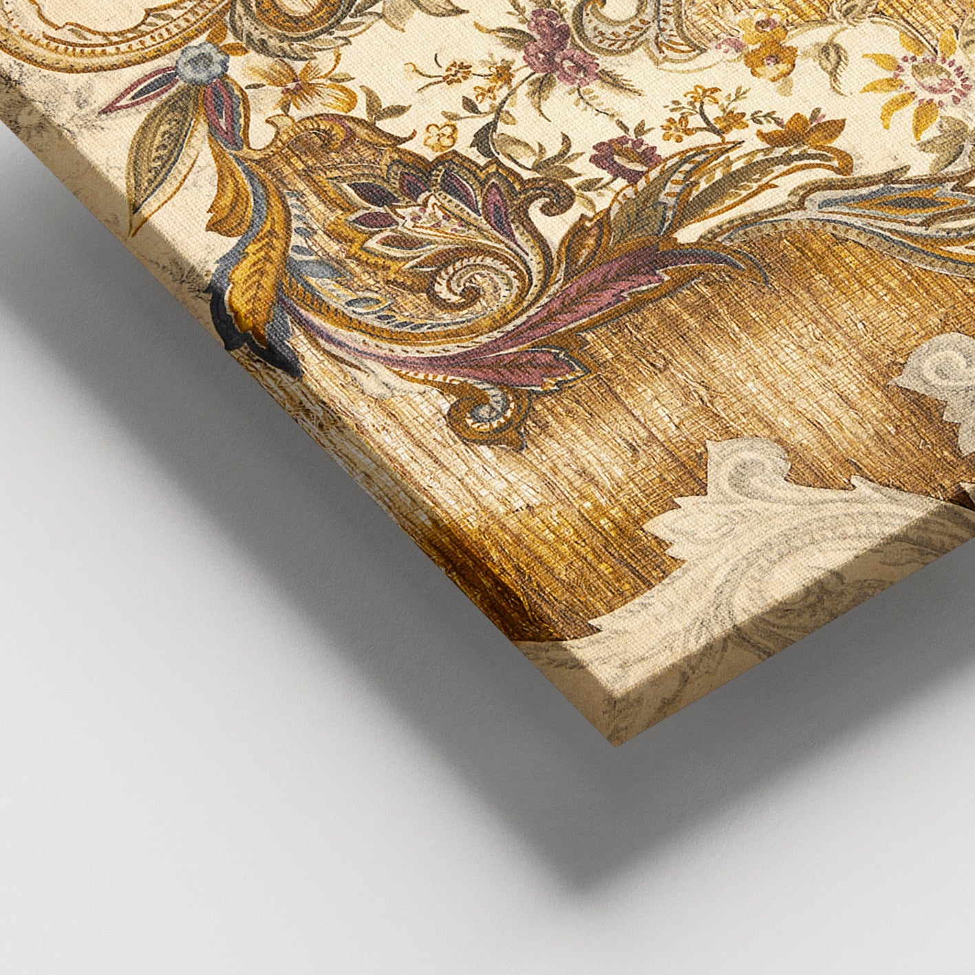 Quadro em Tela Decorativa Multicolor 100x140 cm – 100% Canvas, Moldura de Madeira (3–4 cm)