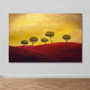 Tela Decorativa em Canvas 100% com Moldura de Madeira (3–4 cm) – Multicolor, 100 x 140 cm