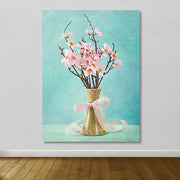 Quadro em Tela Decorativa Multicolor 100x140 cm com Moldura de Madeira (3–4 cm)