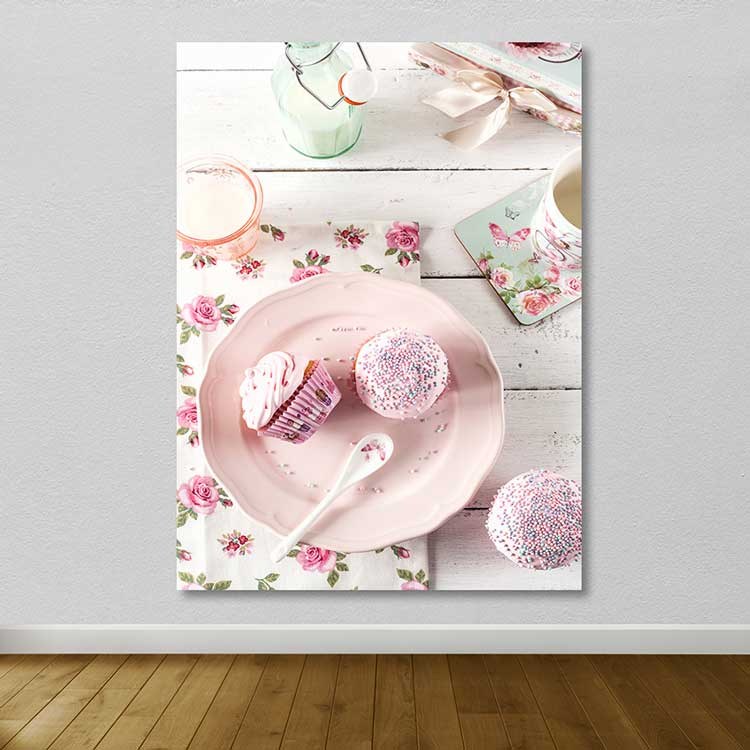 Quadro em Tela Multicolor 100x140 cm, Canvas 100% e Moldura de Madeira (3–4 cm)