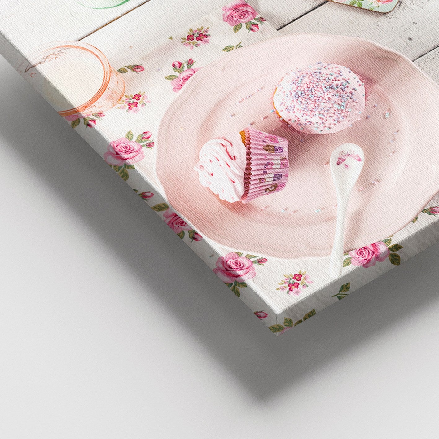 Quadro em Tela Multicolor 100x140 cm, Canvas 100% e Moldura de Madeira (3–4 cm)