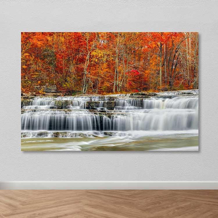 Quadro em Tela Decorativa Multicolor 100x140 cm – 100% Canvas com Moldura de Madeira 3–4 cm