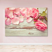 Quadro em Tela Decorativo Multicolor 100 x 140 cm com Moldura de Madeira (3–4 cm)