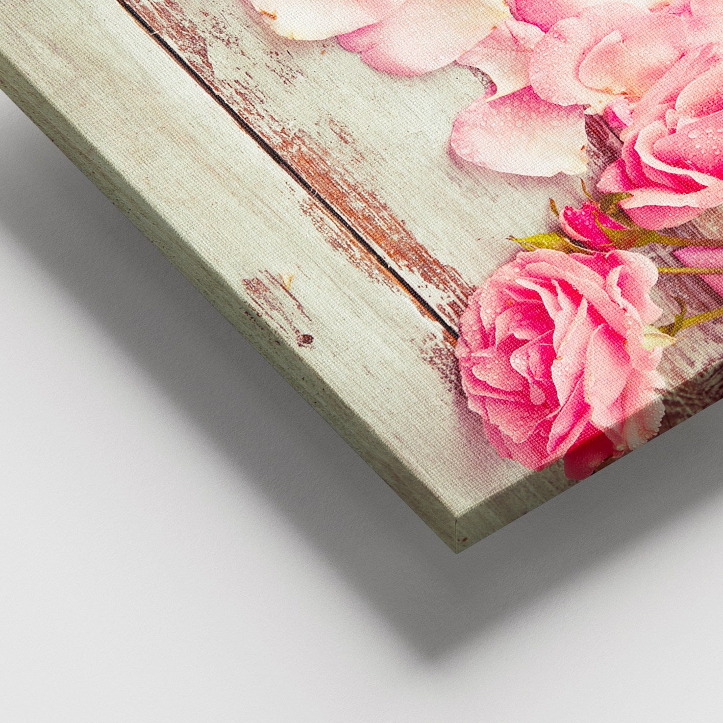 Quadro em Tela Decorativo Multicolor 100 x 140 cm com Moldura de Madeira (3–4 cm)