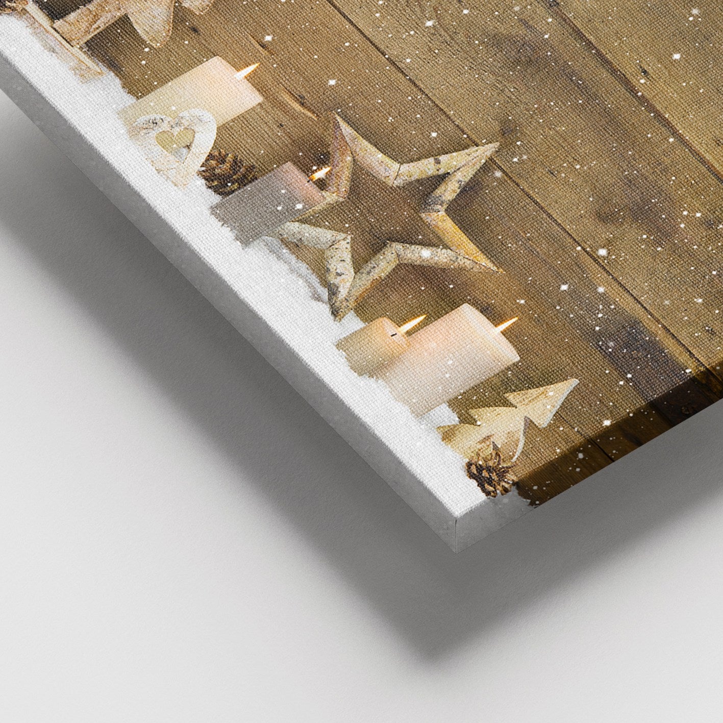 Quadro em Tela Decorativo Multicolor 100x140 cm, 100% Tela, Moldura de Madeira 3–4 cm