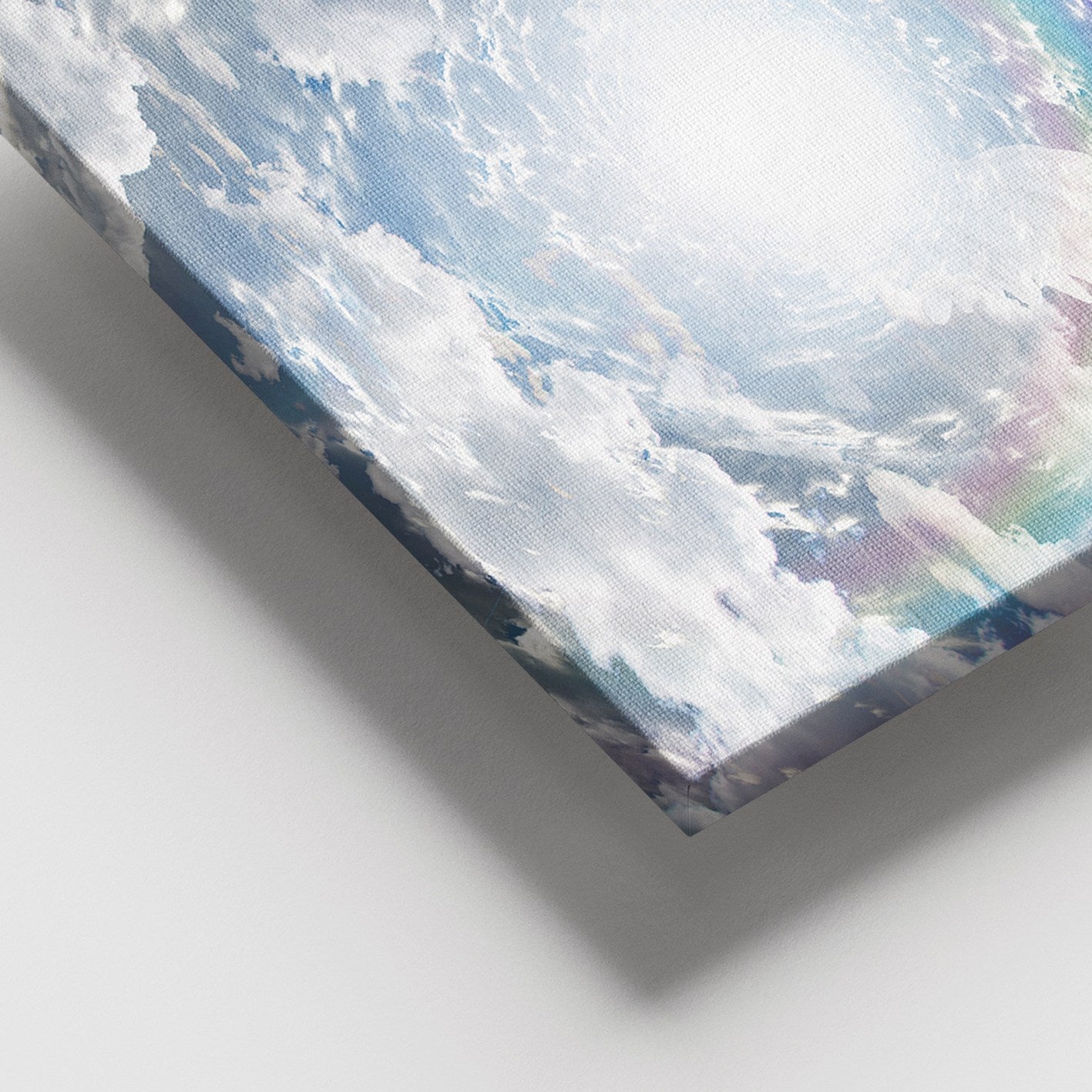 Tela Decorativa Multicolor 100% Canvas com Moldura de Madeira 3–4 cm — 100x140 cm