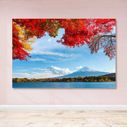 Quadro em Tela Decorativo Multicolor 100 x 140 cm, 100% Canvas, Moldura de Madeira 3–4 cm