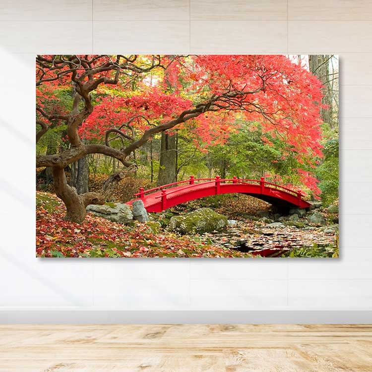 Quadro em Tela Decorativo 100% Canvas, Multicolor, Moldura de Madeira 3–4 cm, 100 x 140 cm