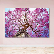 Tela Decorativa em Canvas Multicolor 100 x 140 cm com Moldura de Madeira (3–4 cm)