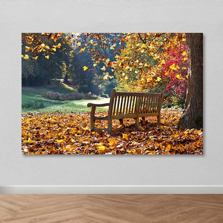 Tela Decorativa Multicolor 100x140 cm com Moldura de Madeira (100% Canvas)