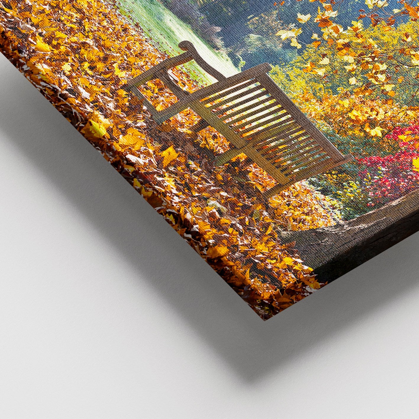 Tela Decorativa Multicolor 100x140 cm com Moldura de Madeira (100% Canvas)