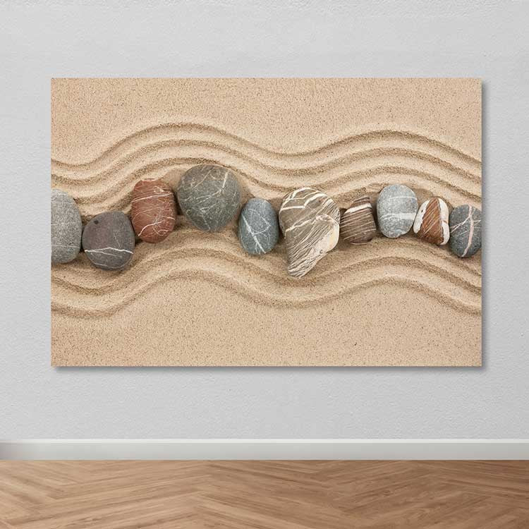 Quadro Decorativo em Tela 100% Canvas, Moldura de Madeira 3–4 cm, Multicolorido, 100 x 140 cm – DEV03488100140