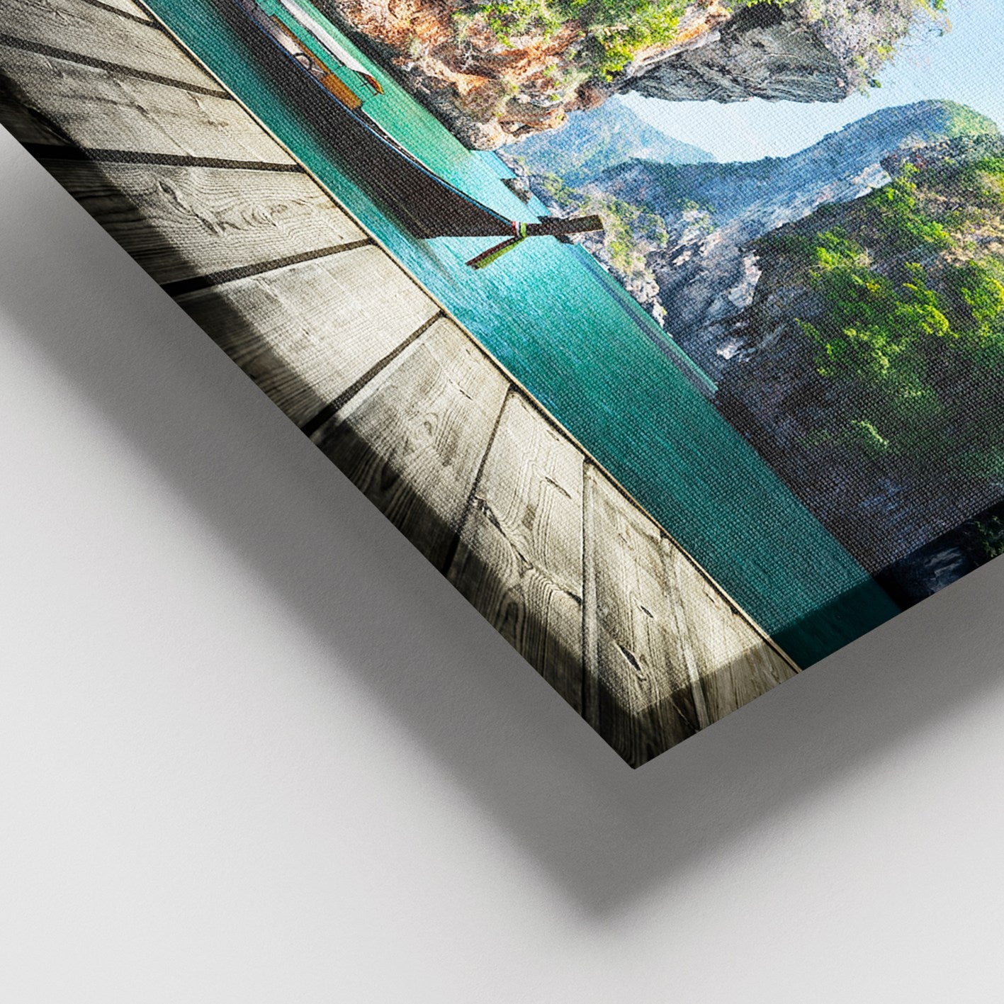 Quadro Decorativo em Tela 100% Canvas, Multicolor, Moldura de Madeira 3-4 cm, 100 x 140 cm