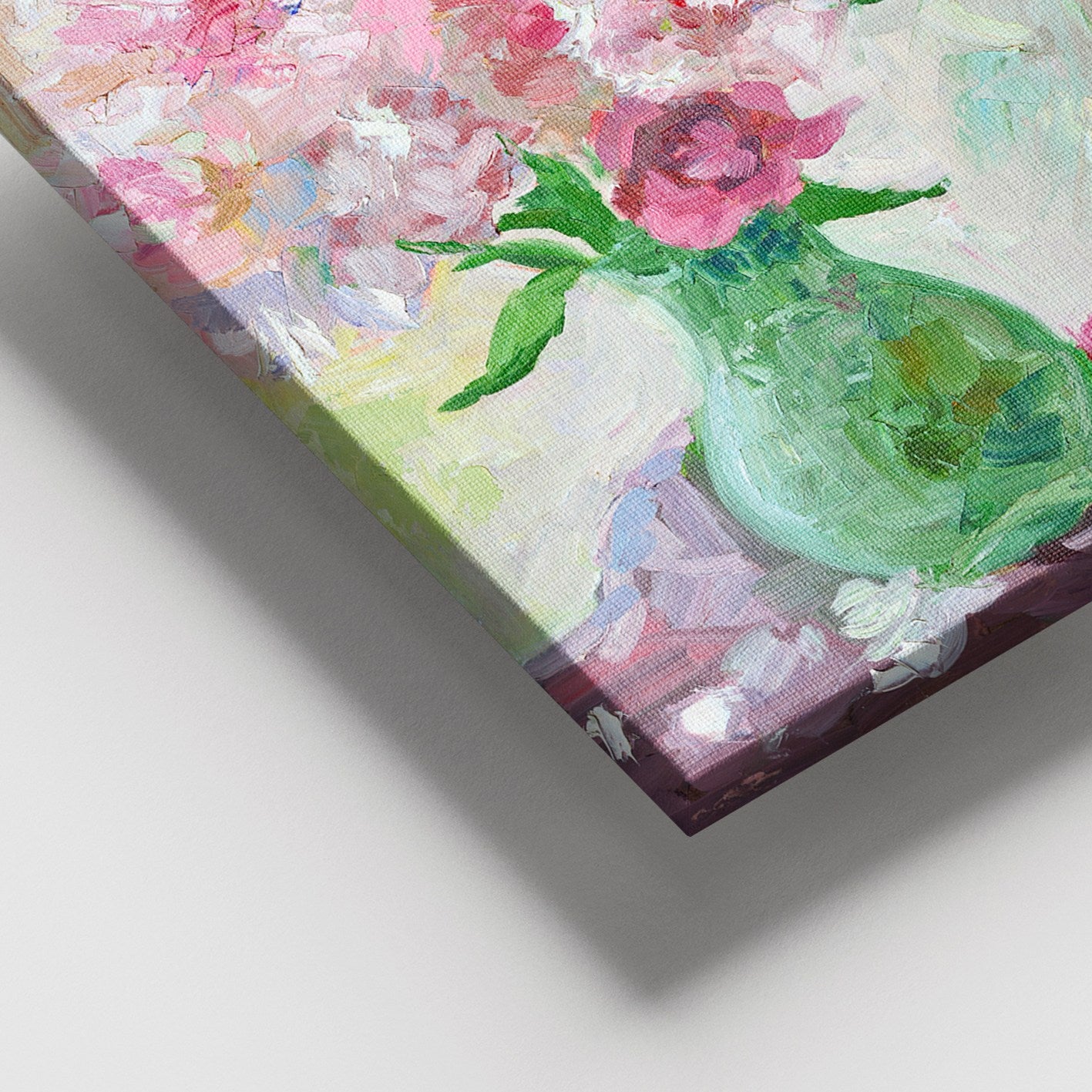 Quadro em Tela Decorativo Multicolor 100x140 cm com Moldura de Madeira (3–4 cm) | 100% Canvas