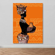 Tela Decorativa Multicolor em 100% Canvas com Moldura de Madeira (3–4 cm) – 100 x 140 cm