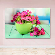 Tela Decorativa em Canvas 100x140 cm – Multicolor com Moldura de Madeira (3–4 cm)