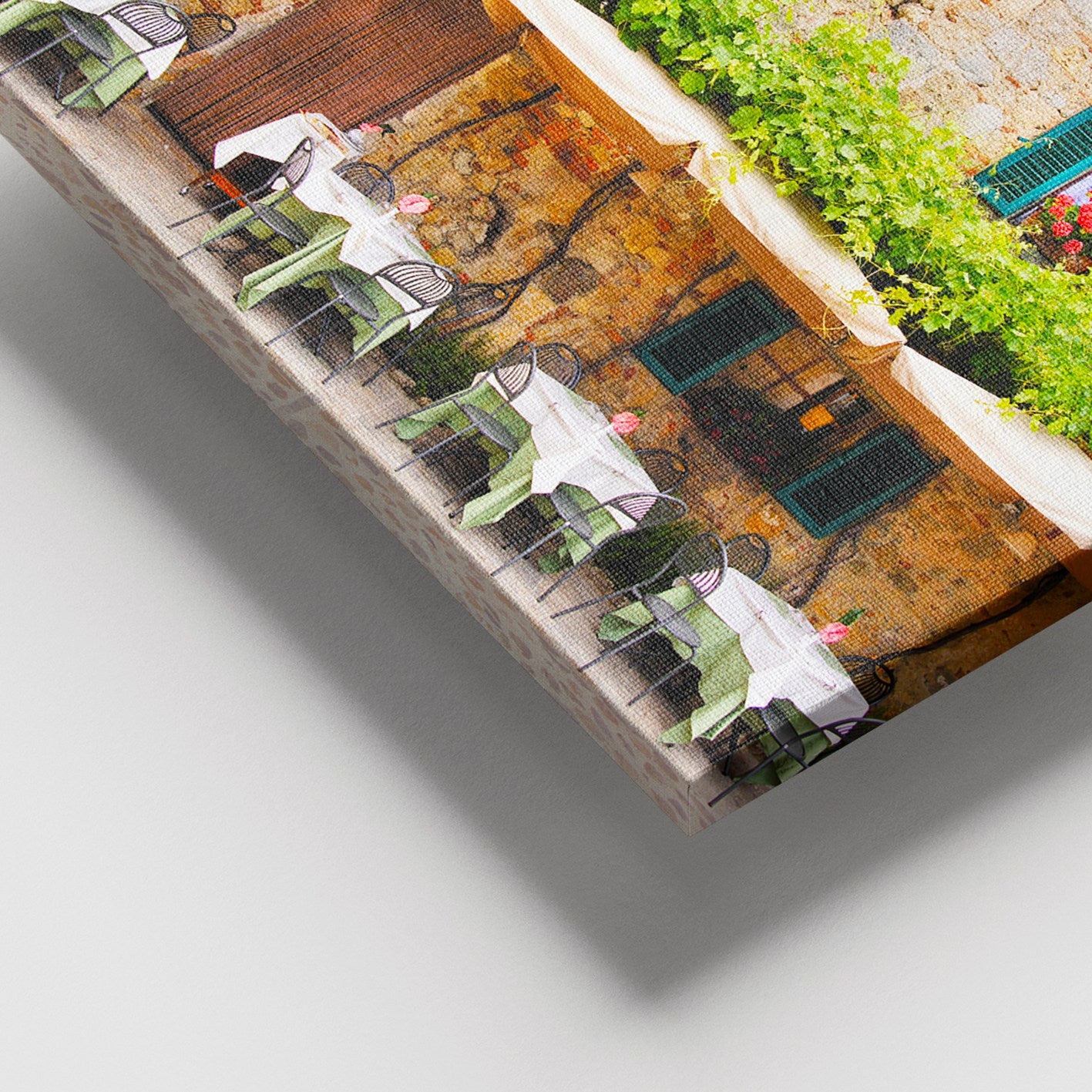 Quadro em Tela Multicolor 100x140 cm – 100% Canvas com Moldura de Madeira (3–4 cm)