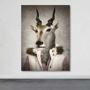 Quadro em Tela Decorativa Multicolor 100x140 cm, 100% Canvas com Moldura de Madeira (3–4 cm)