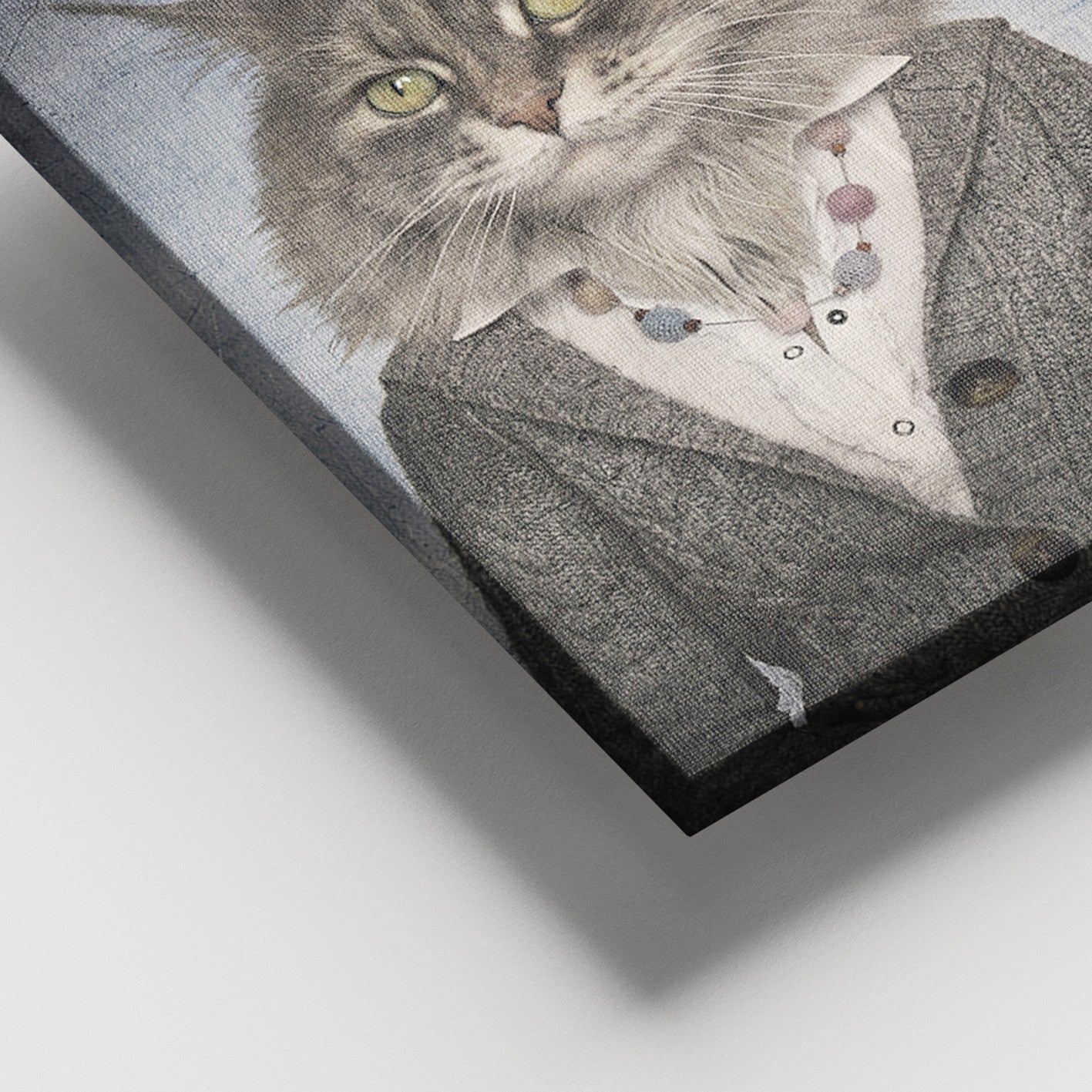 Quadro em Tela Decorativo Multicolor 100x140 cm | 100% Canvas | Moldura de Madeira 3–4 cm