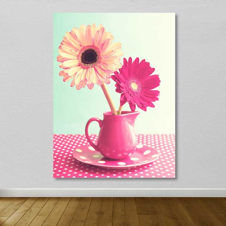 Tela Decorativa em Canvas 100% Multicolor 100x140 cm com Moldura de Madeira (3–4 cm)