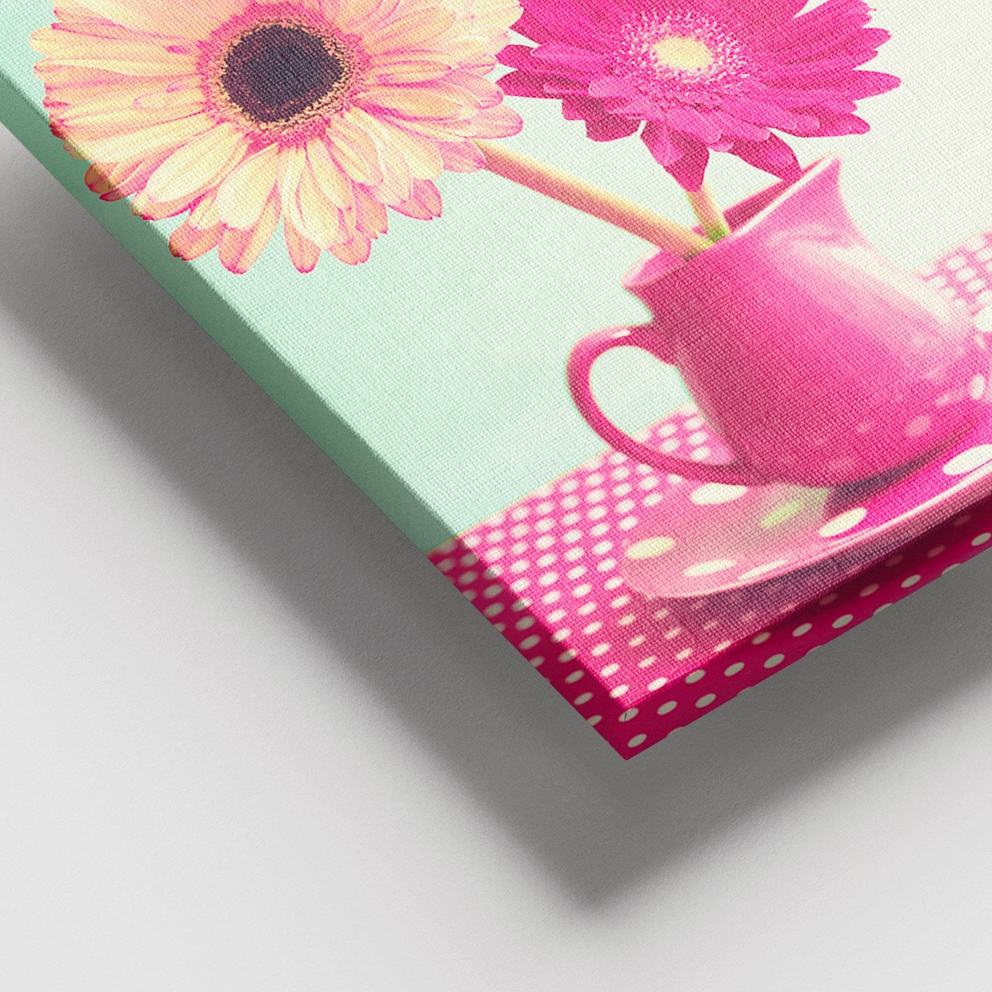 Tela Decorativa em Canvas 100% Multicolor 100x140 cm com Moldura de Madeira (3–4 cm)