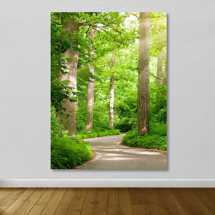 Quadro em Tela Decorativa Multicolor 100x140 cm com Moldura de Madeira (3–4 cm) – 100% Tela | DEV03510100140