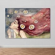 Quadro Decorativo em Tela 100% Canvas, Multicolor, com Moldura de Madeira 3-4 cm, 100 x 140 cm – DEV03519100140