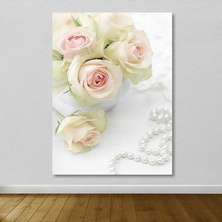 Quadro em Tela Decorativa Multicolor 100x140 cm com Moldura de Madeira (3–4 cm) – 100% Canvas