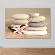 Quadro em Tela Decorativa Multicolor 100x140 cm — Tela 100% Canvas, Moldura de Madeira 3–4 cm