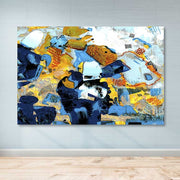 Quadro em Tela Decorativa Multicolor 100x140 cm – 100% Tela com Moldura 100% Madeira (3–4 cm)