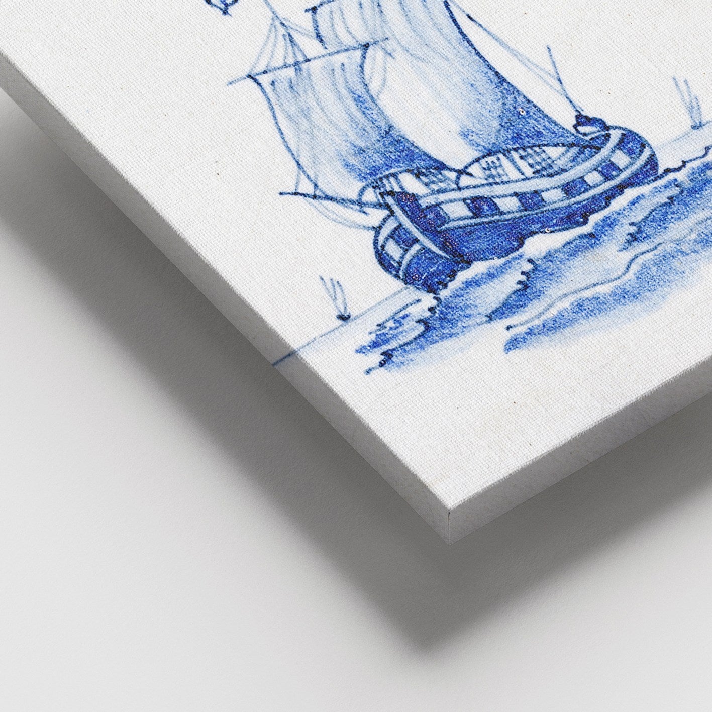 Tela Decorativa Multicolor 100x140 cm – 100% Canvas, Moldura de Madeira (3–4 cm)