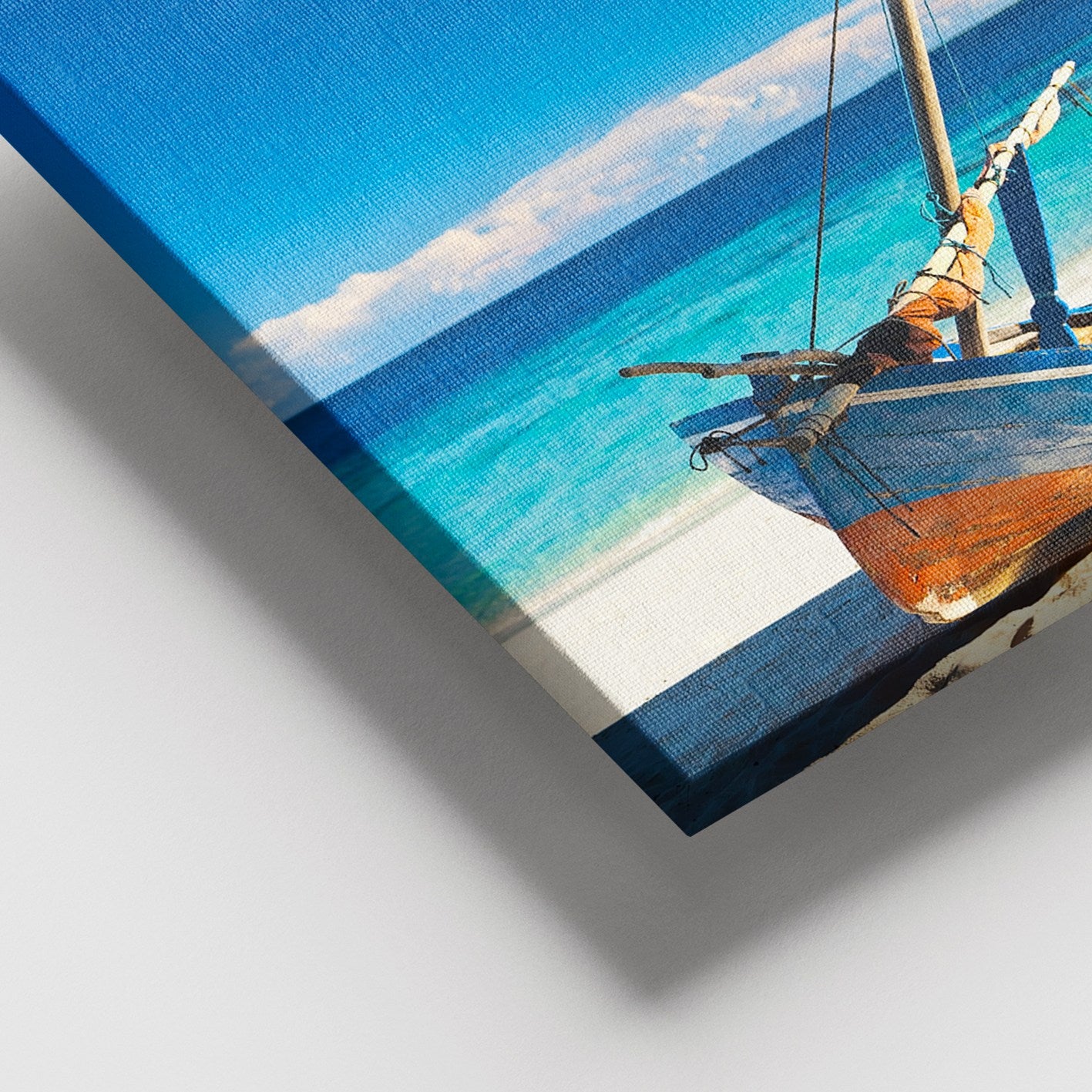 Tela Decorativa Multicolor 100x140 cm – 100% Tela (Canvas) com Moldura de Madeira 3–4 cm