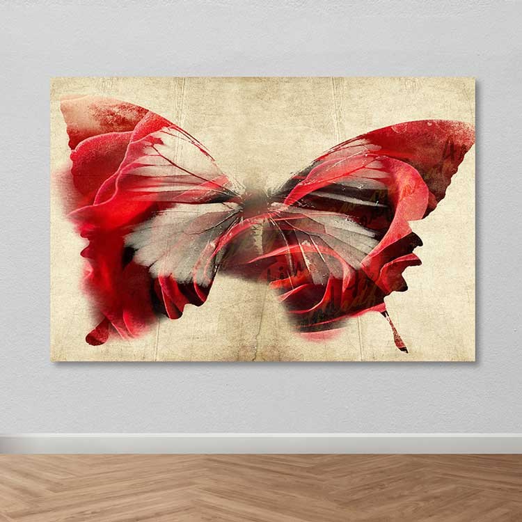 Quadro em Tela Decorativo 100% Canvas com Moldura de Madeira (3–4 cm) – 100x140 cm – Multicolor – DEV03555100140