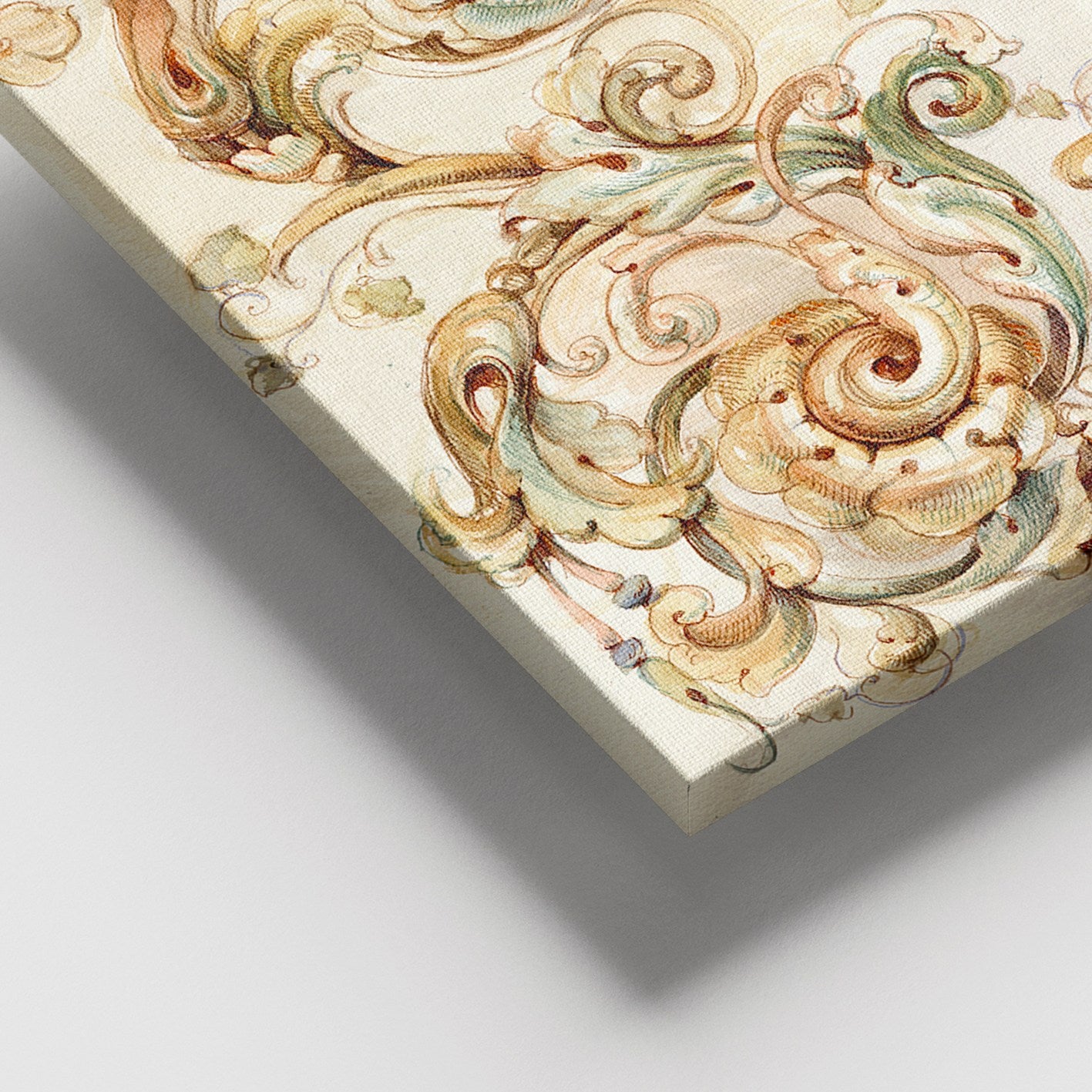 Quadro em Tela 100% Canvas Multicolor 100x140 cm com Moldura de Madeira (3–4 cm)