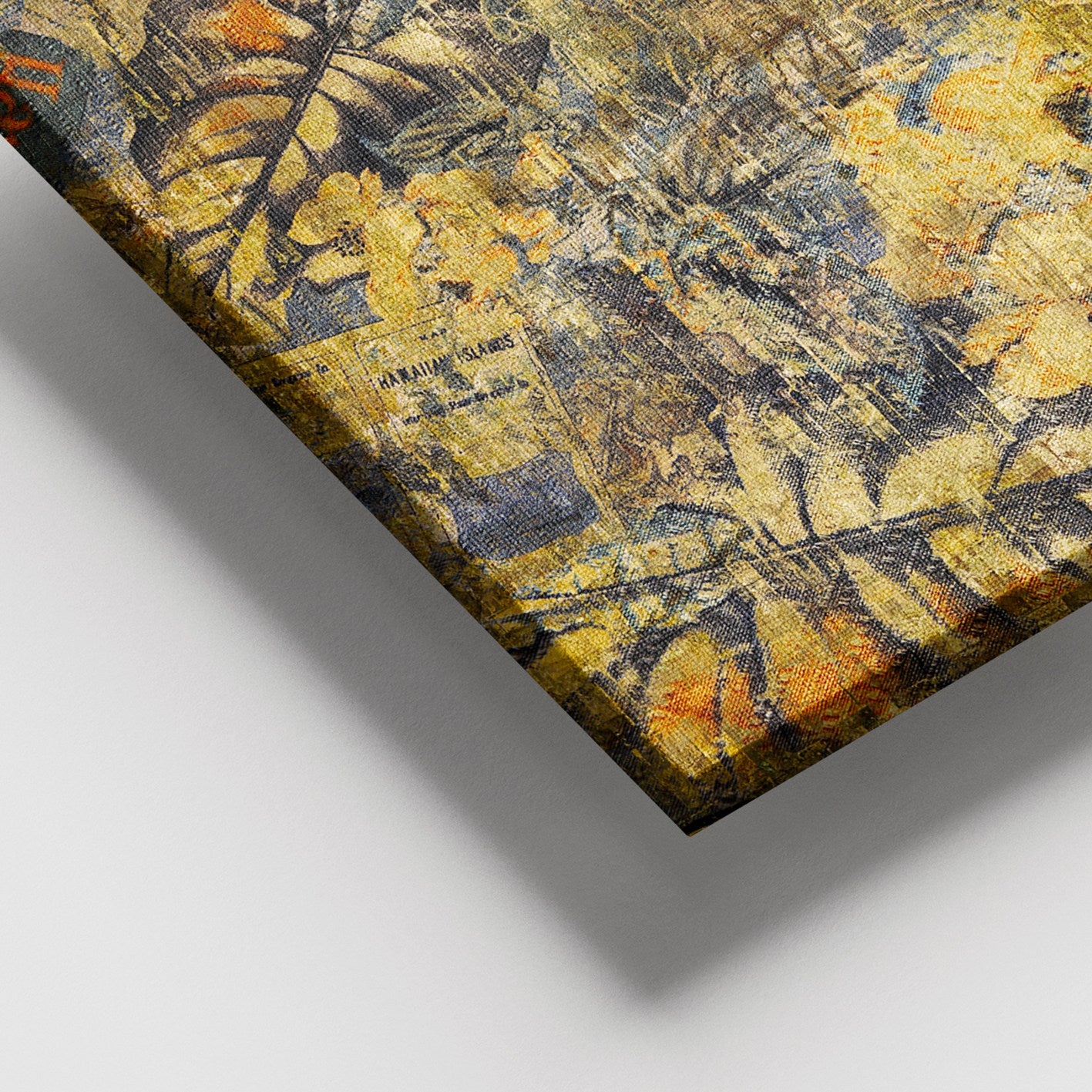 Tela Decorativa Multicolor em Canvas 100% com Moldura de Madeira 3–4 cm (100x140 cm)