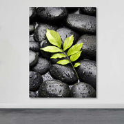 Quadro em Tela Decorativa Multicolor 100% Canvas 100x140 cm com Moldura de Madeira (3–4 cm)