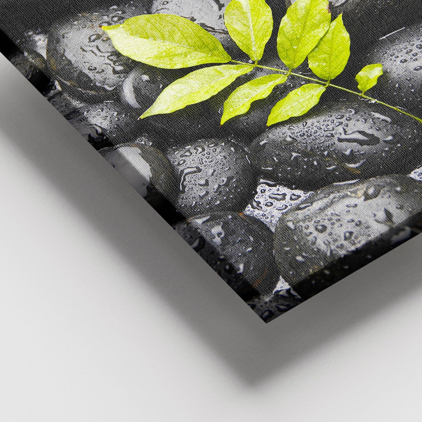 Quadro em Tela Decorativa Multicolor 100% Canvas 100x140 cm com Moldura de Madeira (3–4 cm)