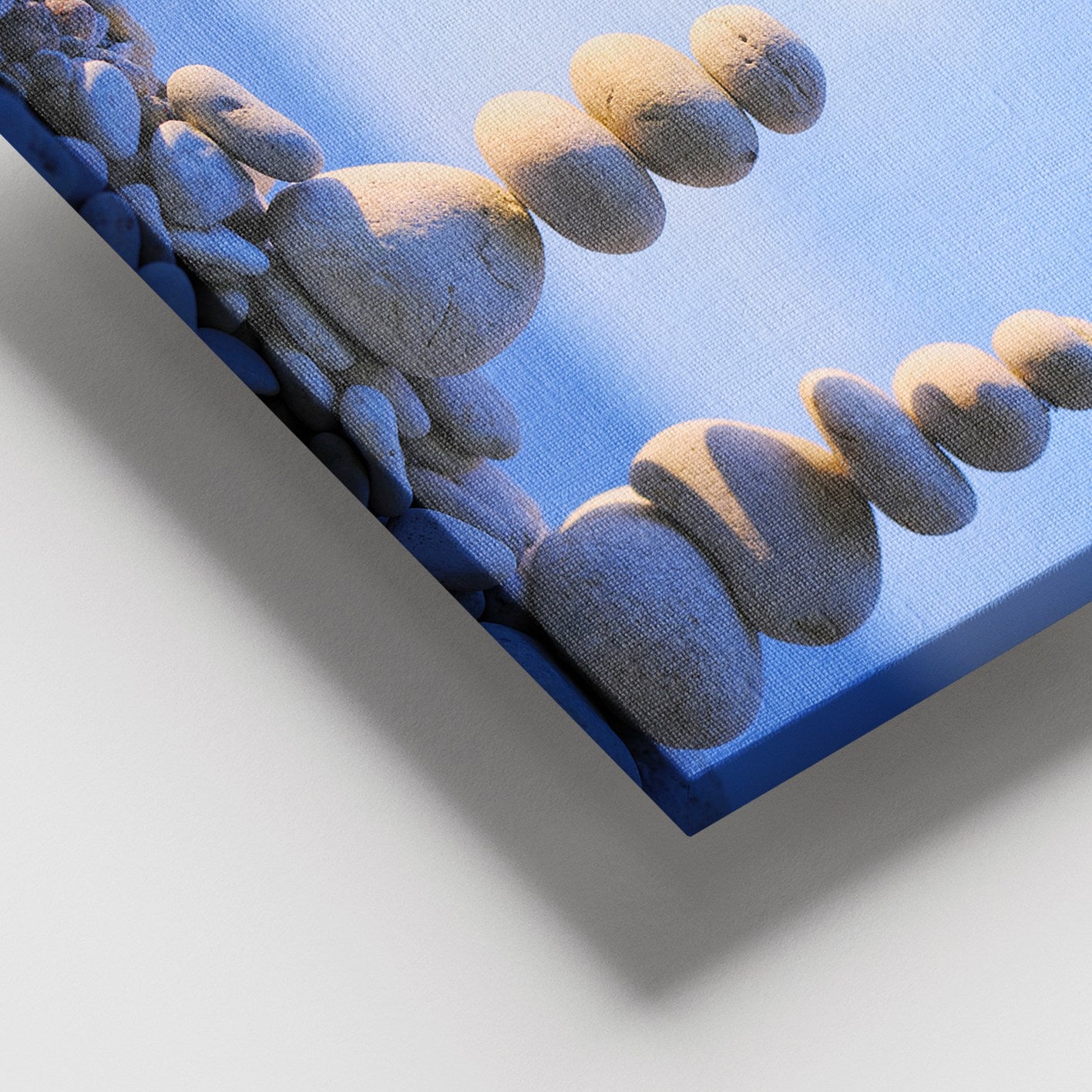 Tela Decorativa em Canvas Multicolor com Moldura de Madeira (3–4 cm) 100x140 cm