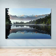 Quadro em Tela Canvas Multicolor 100x140 cm com Moldura de Madeira (3–4 cm)