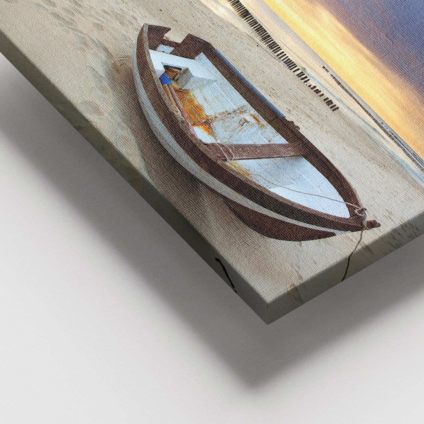 Quadro em Tela Decorativo Multicolor, 100x140 cm, 100% Tela com Moldura de Madeira (3–4 cm)