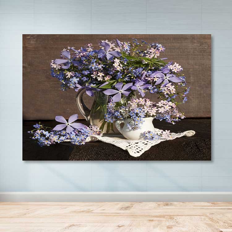 Quadro Decorativo em Tela Canvas 100% Multicor com Moldura de Madeira (3–4 cm) – 100 x 140 cm
