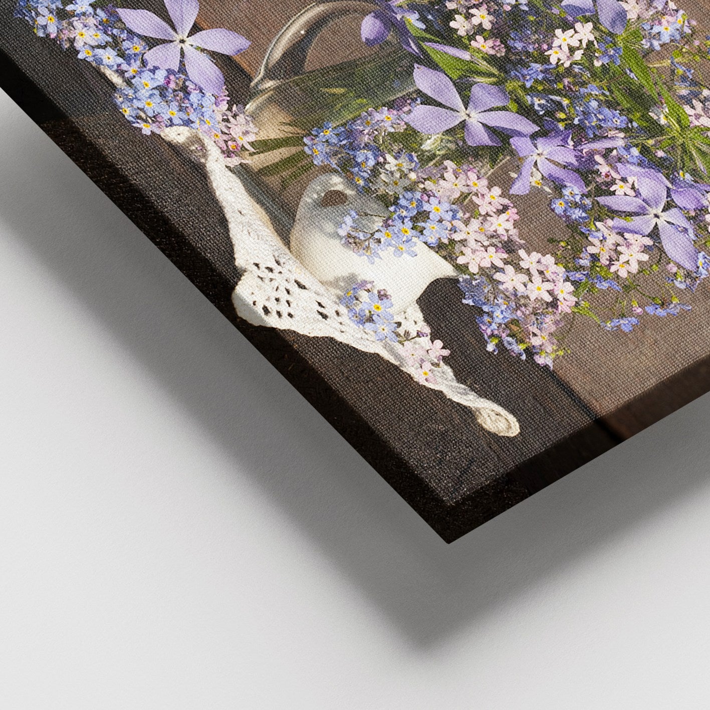 Quadro Decorativo em Tela Canvas 100% Multicor com Moldura de Madeira (3–4 cm) – 100 x 140 cm